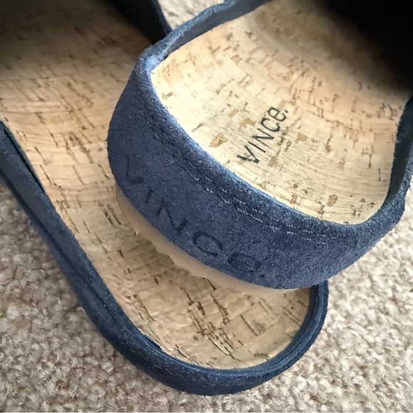 EUC Vince Alonzo Suede Backless Suede Loafer Mule - Picture 7 of 14